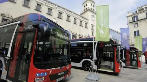 Autobuses urbanos híbridos Autobuses urbanos híbridos