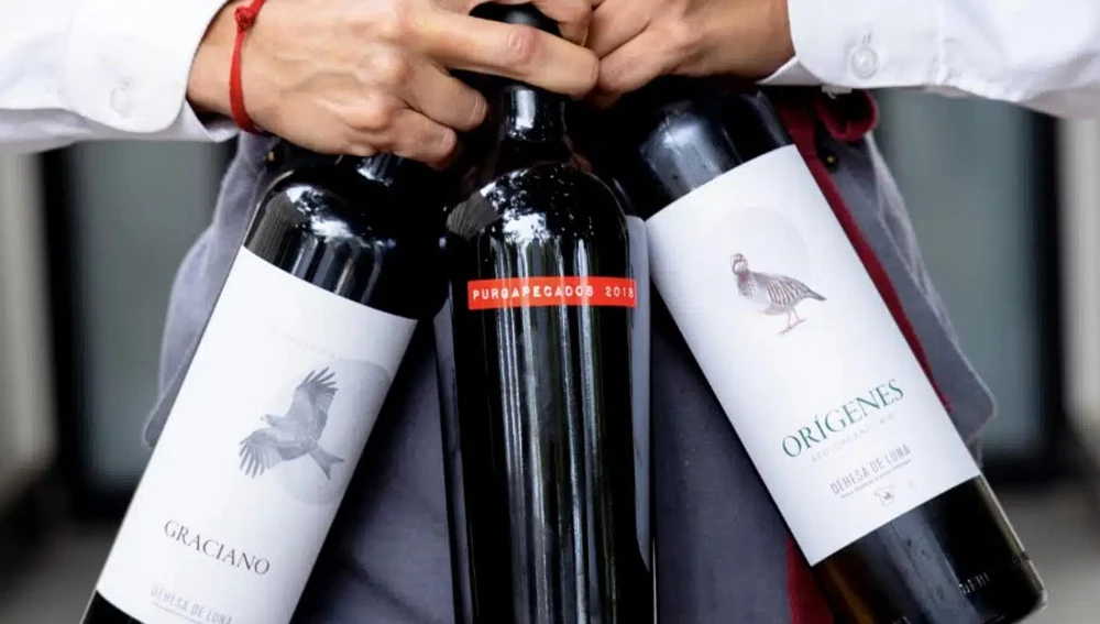 Algunos de los vinos de Dehesa de Luna presentes en la carta de Al Grano Algunos de los vinos de Dehesa de Luna presentes en la carta de Al Grano