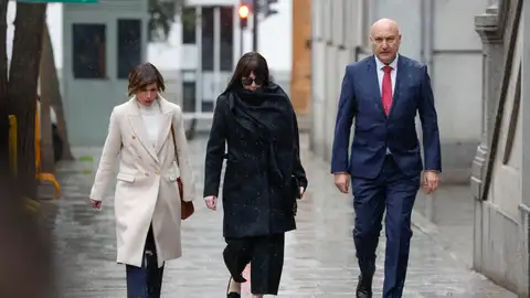 Jessica Rodríguez, la mujer que mantenía una "relación particular" con Ábalos, a su llegada al Supremo. Jessica Rodríguez, la mujer que mantenía una "relación particular" con Ábalos, a su llegada al Supremo.