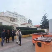 El alcalde de Peñíscola, Andrés Martínez, ha supervisado el servicio. El alcalde de Peñíscola, Andrés Martínez, ha supervisado el servicio.