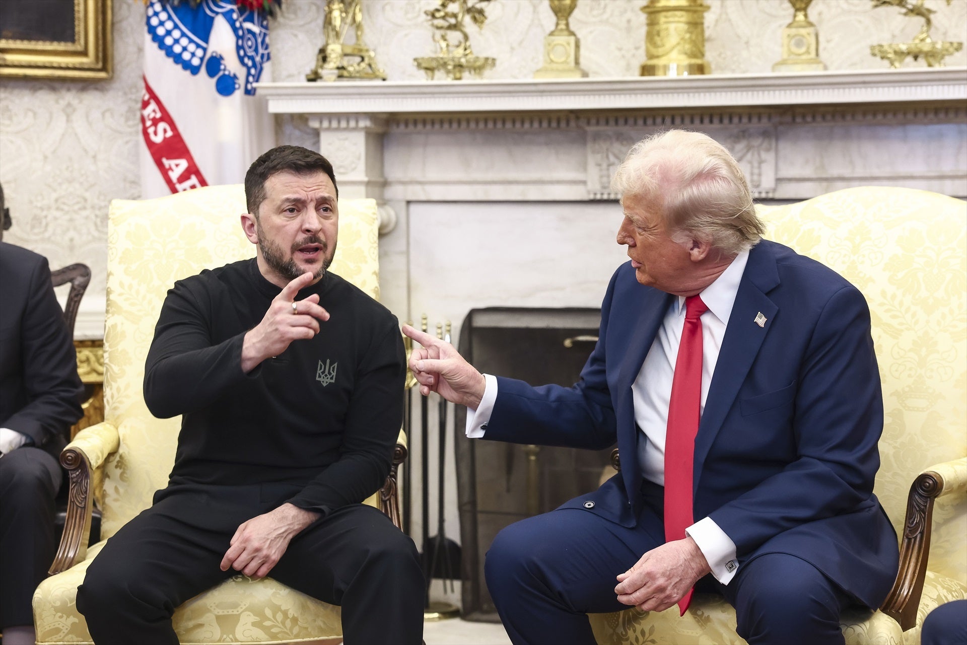 Los momentos más tensos del encontronazo entre Trump y Zelenski en la Casa Blanca: "Estás siendo irrespetuoso" Los momentos más tensos del encontronazo entre Trump y Zelenski en la Casa Blanca: "Estás siendo irrespetuoso"