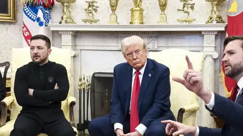 Trump y Zelenski en el Despacho Oval Trump y Zelenski en el Despacho Oval