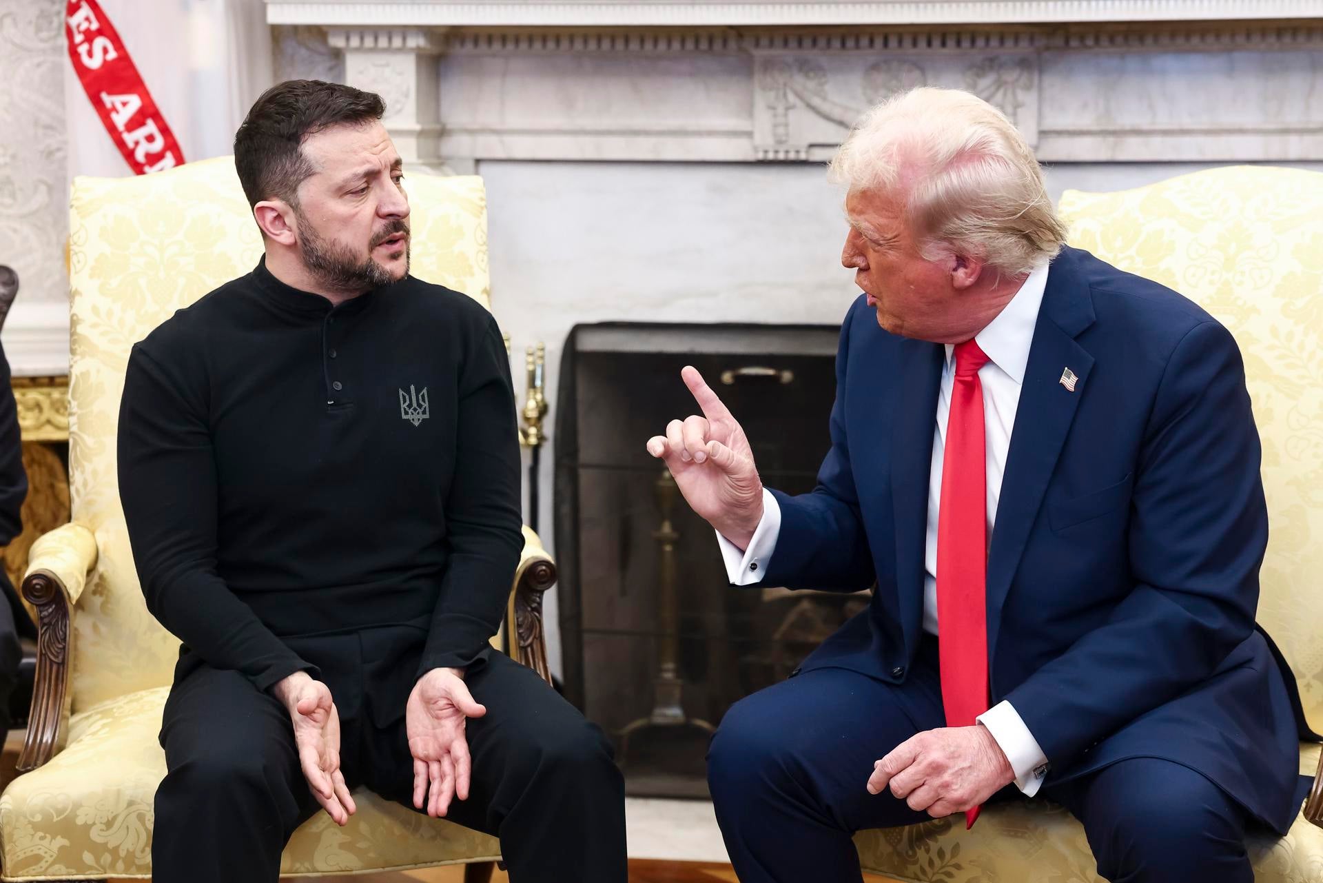 Trump acusa a Zelenski de "no querer buscar la paz" y el presidente ucraniano evita disculparse: "No hemos hecho nada malo" Trump acusa a Zelenski de "no querer buscar la paz" y el presidente ucraniano evita disculparse: "No hemos hecho nada malo"
