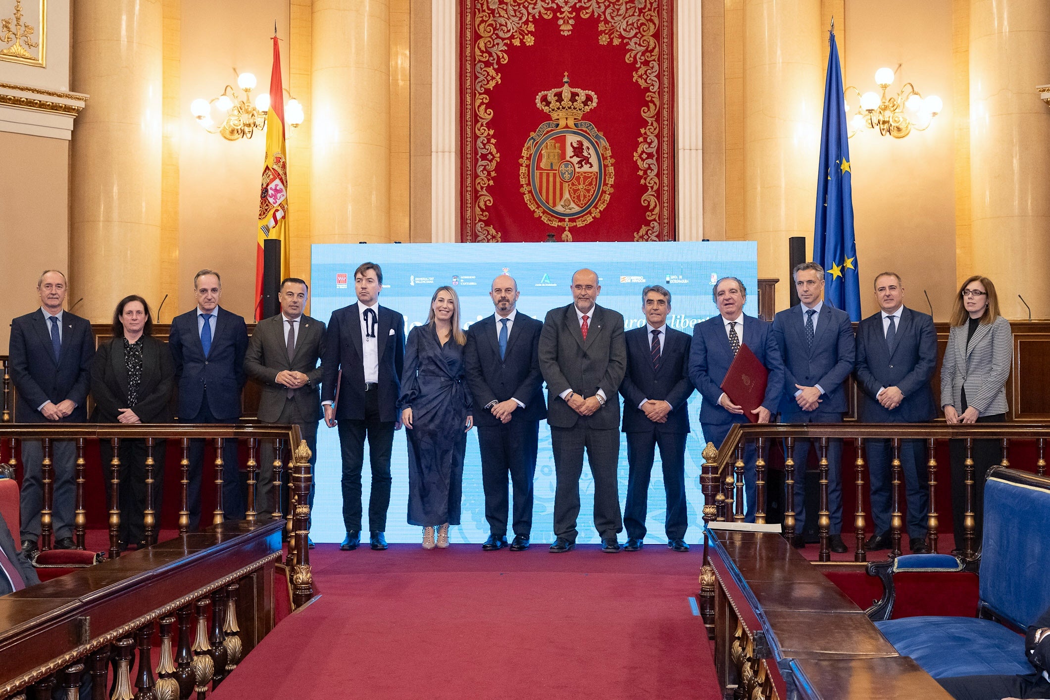 La presidenta de la Junta de Extremadura participa en el acto de entrega del Premio Nacional de Tauromaquia 2024 en el Senado La presidenta de la Junta de Extremadura participa en el acto de entrega del Premio Nacional de Tauromaquia 2024 en el Senado