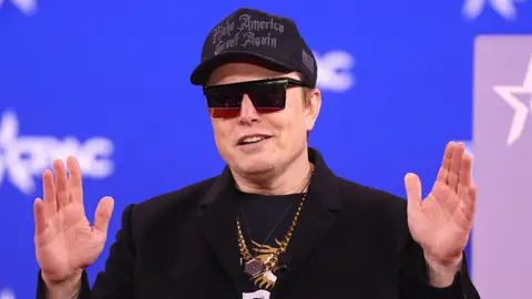 Elon Musk en la Conferencia de Políticas y Acciones Conservadoras el pasado 20 de febrero Elon Musk en la Conferencia de Políticas y Acciones Conservadoras el pasado 20 de febrero