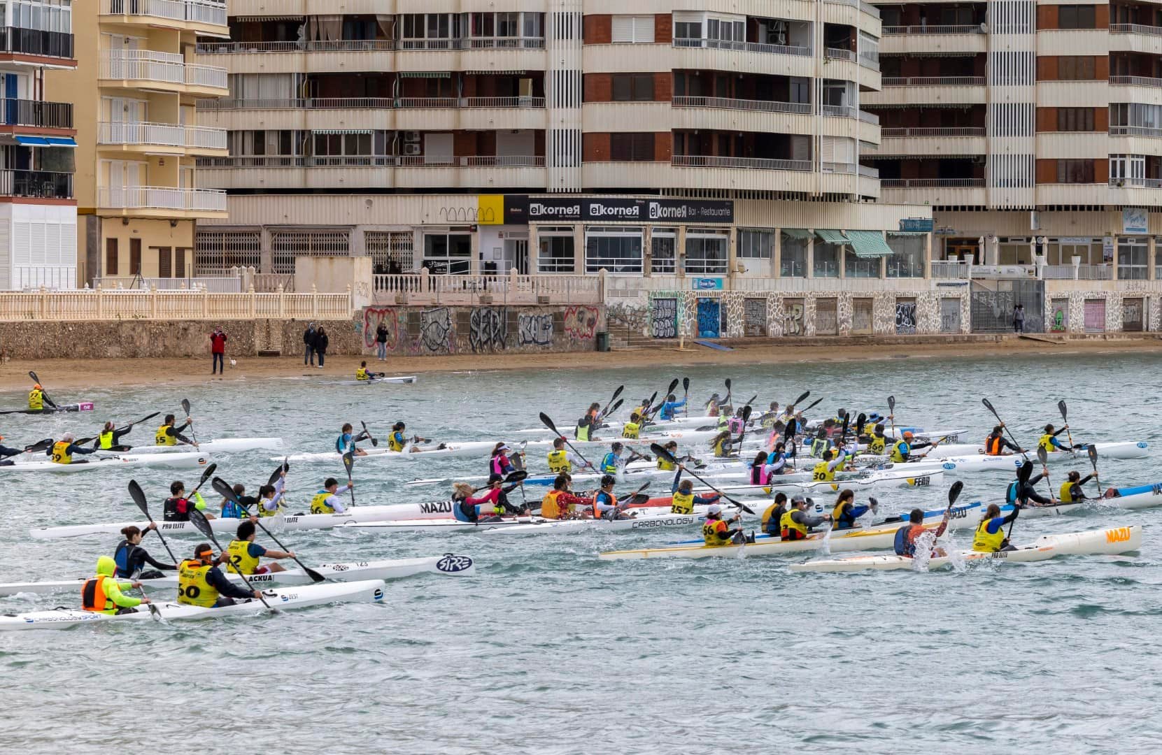 Torrevieja acogió la Copa de España de Kayak de mar organizada por el Real Club Náutico Torrevieja acogió la Copa de España de Kayak de mar organizada por el Real Club Náutico