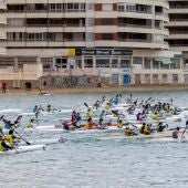 Torrevieja acogió la Copa de España de Kayak de mar organizada por el Real Club Náutico
