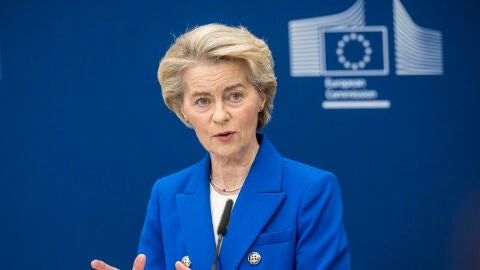 La presidenta de la Comisión Europea, Ursula von der Leyen