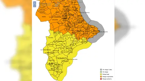 Actualización emergencias Marina Baixa Actualización emergencias Marina Baixa
