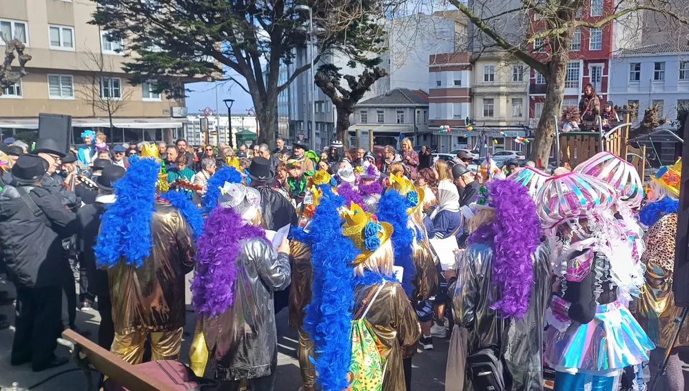 Homenaje a Canzobre en la Plaza del Parque de A Coruña Homenaje a Canzobre en la Plaza del Parque de A Coruña