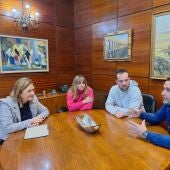 AJE, en reunión en la subdelegación