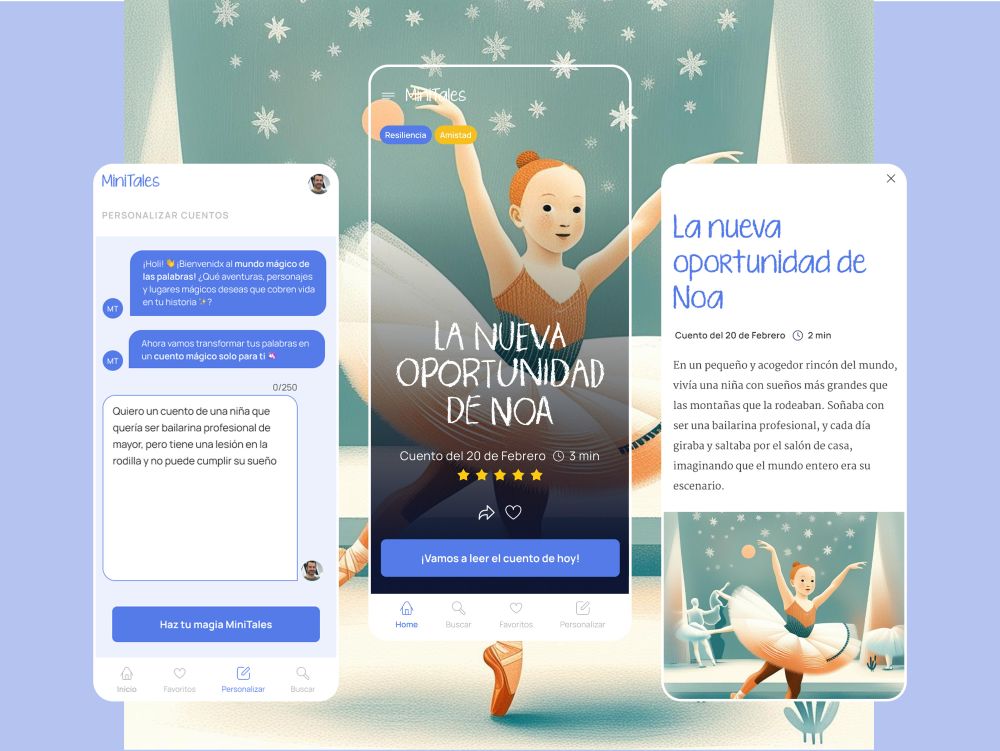 Llega MiniTales, Inteligencia Artificial al servicio de los padres Llega MiniTales, Inteligencia Artificial al servicio de los padres