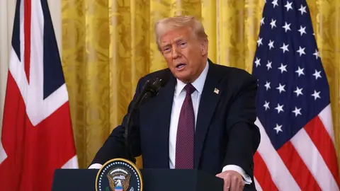 El presidente de EE.UU, Donald Trump, en una foto de archivo. El presidente de EE.UU, Donald Trump, en una foto de archivo.