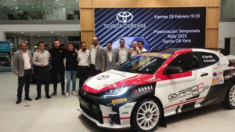 El equipo GarridoCup y el de Toyota Ourense 