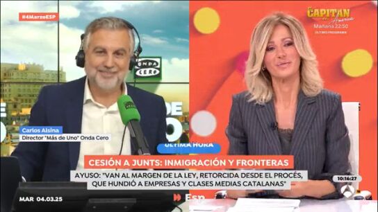Alsina y Griso en Espejo P&uacute;blico 4/03/2025