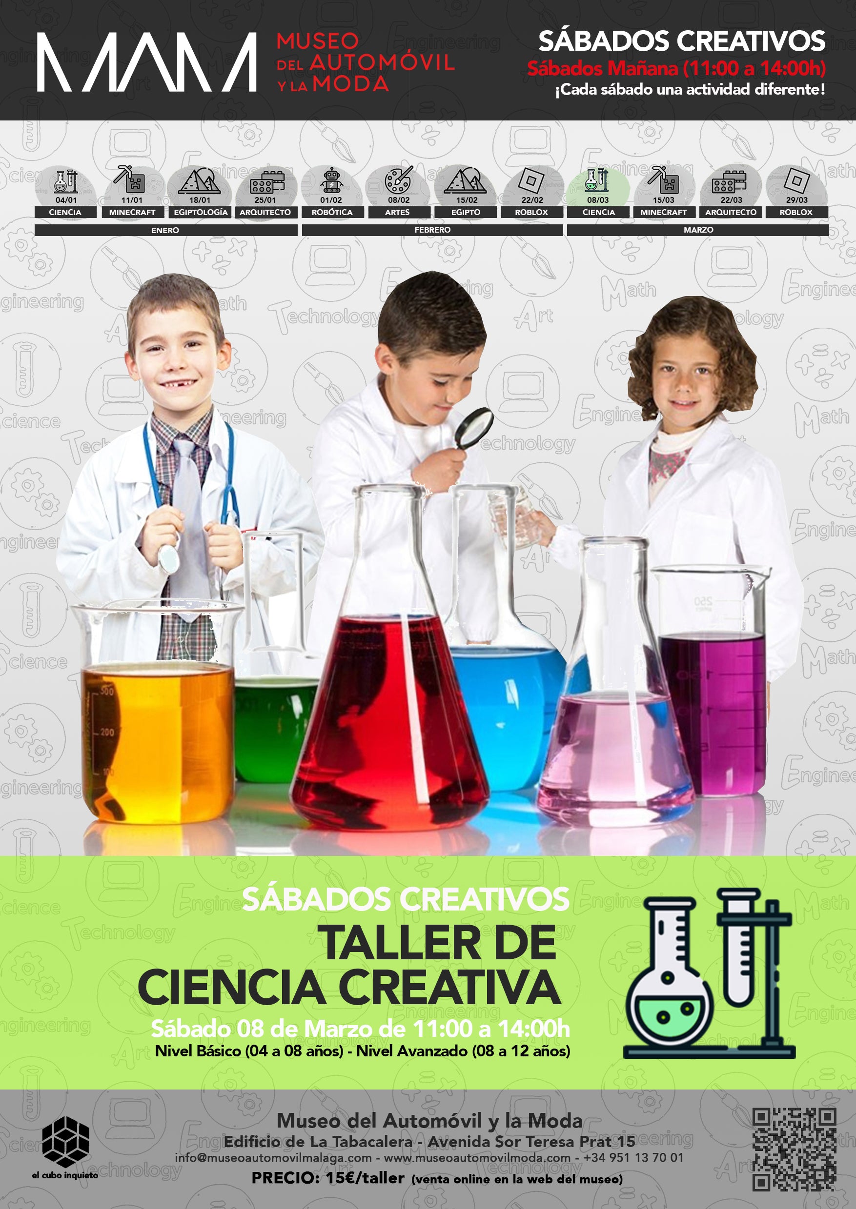El Museo del Automóvil y la Moda presenta sus actividades para los próximos fines de semana El Museo del Automóvil y la Moda presenta sus actividades para los próximos fines de semana