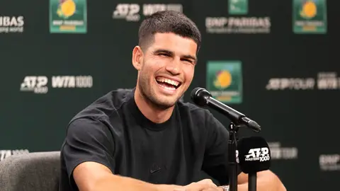 Alcaraz: "Estoy aquí para asumir la presión de ganar" Alcaraz: "Estoy aquí para asumir la presión de ganar"