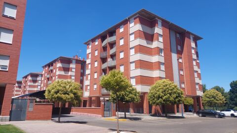 Vista de los edificios que componen Los Abedules