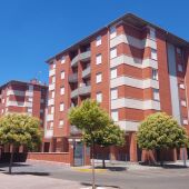 Vista de los edificios que componen Los Abedules