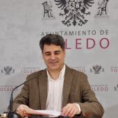 Juanjo Alcalde, portavoz del equipo de gobierno del Ayuntamiento de Toledo. 