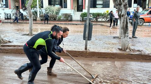Telde comienza a recuperarse por la DANA que ha afectado a Canarias