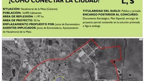 La localización elegida en Navalmoral de la Mata para el proyecto Europan se podrá visitar desde mediados de marzo La localización elegida en Navalmoral de la Mata para el proyecto Europan se podrá visitar desde mediados de marzo