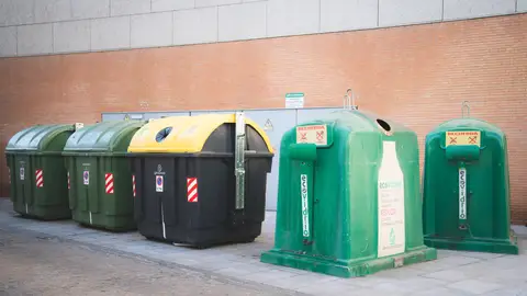 Contenedores de basura en Mérida Contenedores de basura en Mérida