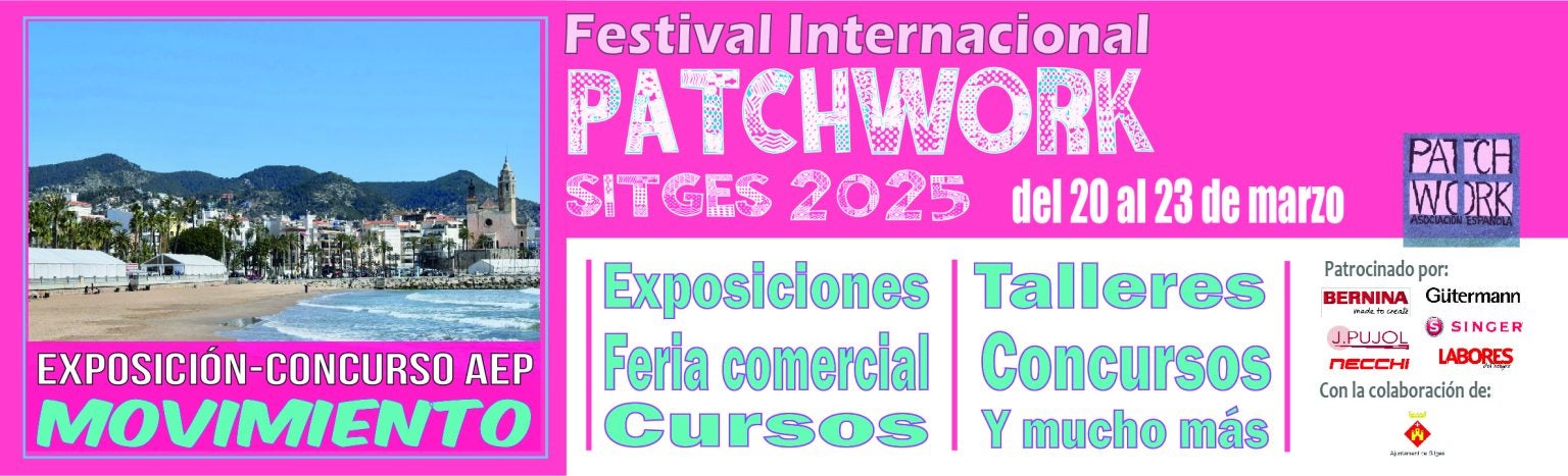 El Festival Internacional de Patchwork de Sitges arriba amb exposicions de talents de França, Estats Units, Japó i Corea del Sud El Festival Internacional de Patchwork de Sitges arriba amb exposicions de talents de França, Estats Units, Japó i Corea del Sud