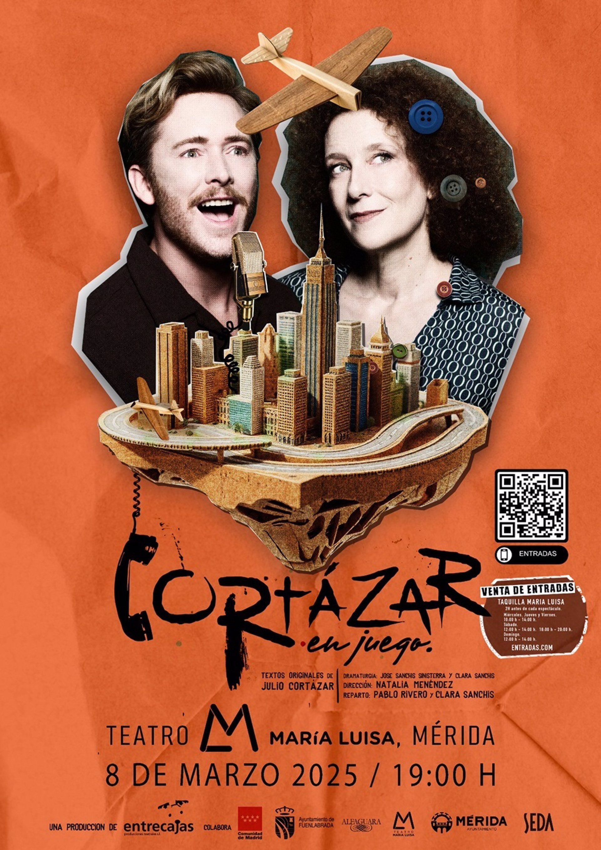 Un espectáculo teatral rendirá homenaje al autor argentino Julio Cortázar este sábado en Mérida Un espectáculo teatral rendirá homenaje al autor argentino Julio Cortázar este sábado en Mérida