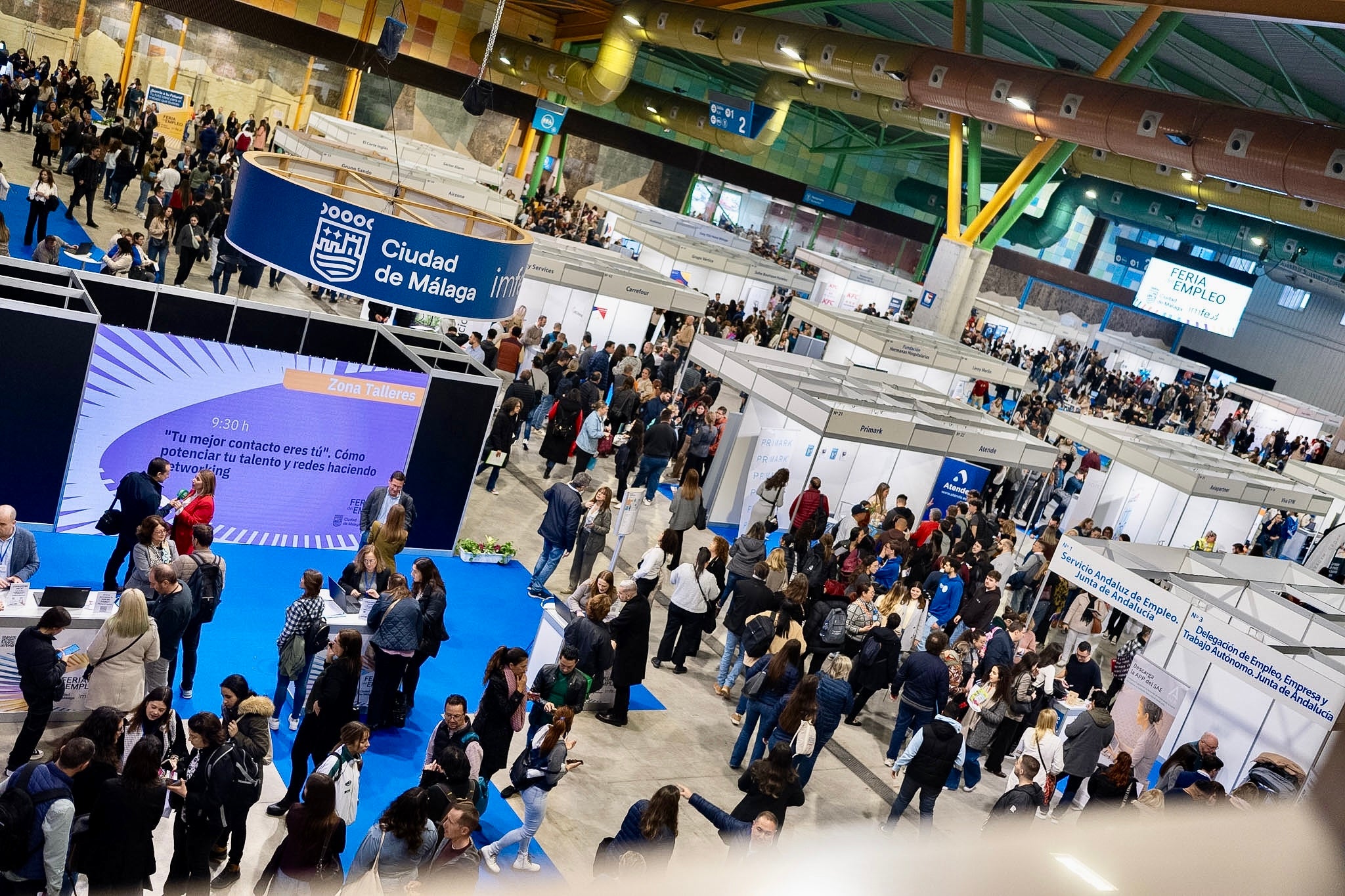 Más de 80 empresas dan a conocer sus ofertas en la Feria de Empleo del IMFE Más de 80 empresas dan a conocer sus ofertas en la Feria de Empleo del IMFE