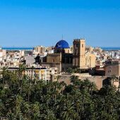 Vista de la ciudad de Elche.