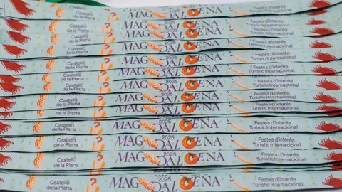 Pulseras de las Fiestas de la Magdalena 2025 Pulseras de las Fiestas de la Magdalena 2025