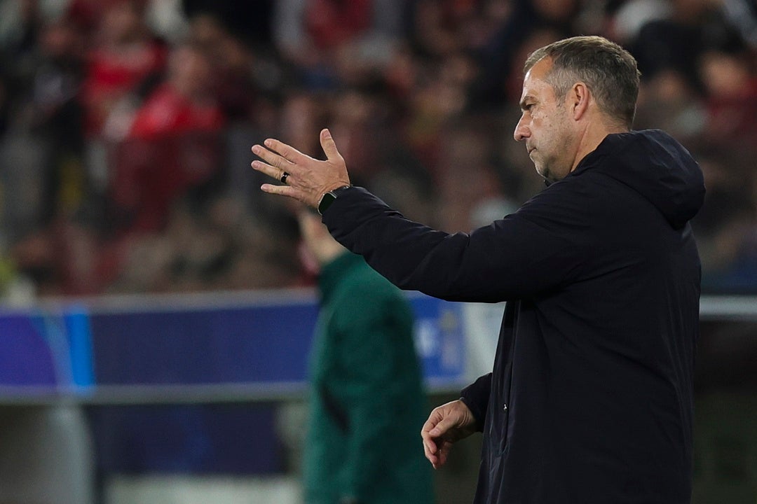 Hansi Flick: "Estoy muy orgulloso de mi equipo" Hansi Flick: "Estoy muy orgulloso de mi equipo"