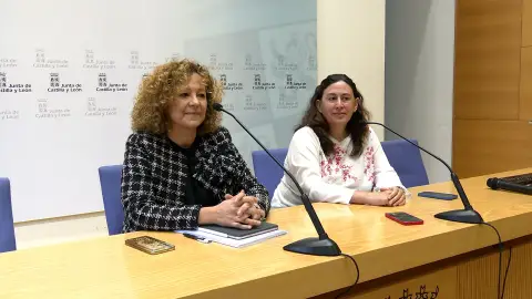 Silvia Fernández (i) y Sonia Tamames, durante la rueda de prensa. Silvia Fernández (i) y Sonia Tamames, durante la rueda de prensa/ Europa press