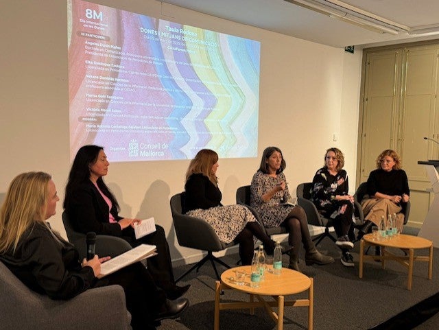 Mujeres y Medios de Comunicación: El debate organizado por el consell de Mallorca por el 8M Mujeres y Medios de Comunicación: El debate organizado por el consell de Mallorca por el 8M