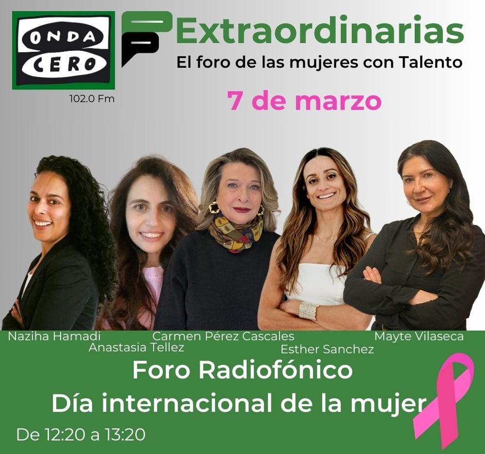 Onda Cero Elche celebra este viernes el Día de la Mujer poniendo el valor la contribución femenina en todos los ámbitos de la sociedad Onda Cero Elche celebra este viernes el Día de la Mujer poniendo el valor la contribución femenina en todos los ámbitos de la sociedad