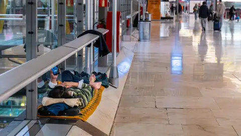 Terminal del aeropuerto Adolfo Suárez Madrid-Barajas. Terminal del aeropuerto Adolfo Suárez Madrid-Barajas.