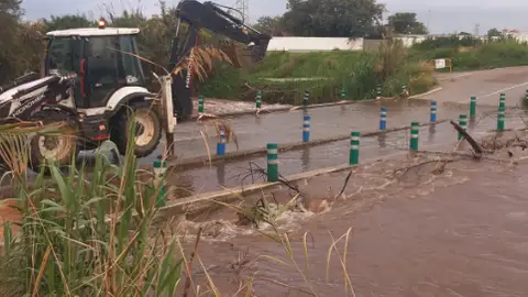Puente Potril sobre Guadaíza Puente Potril sobre Guadaíza