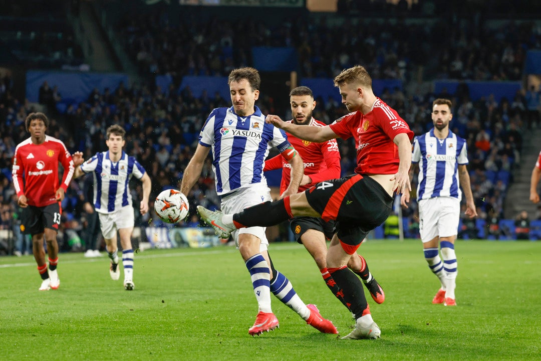 Real Sociedad y Manchester United lo dejan todo para Old Trafford Real Sociedad y Manchester United lo dejan todo para Old Trafford