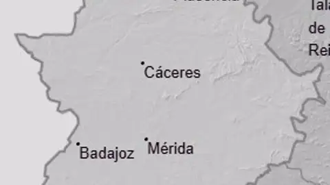 El norte de la provincia de Cáceres permanecerá este viernes en alerta naranja por lluvias El norte de la provincia de Cáceres permanecerá este viernes en alerta naranja por lluvias