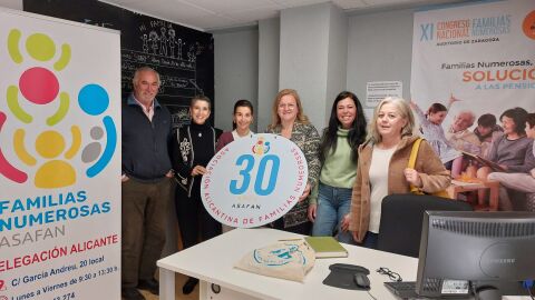L'Alf&agrave;s, sede comarcal de la Asociaci&oacute;n Alicantina de Familias Numerosas