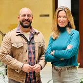 El alcalde de El Puerto, Germán Beardo, y Leonor Caballero, responsable del área El alcalde de El Puerto, Germán Beardo, y Leonor Caballero, responsable del área