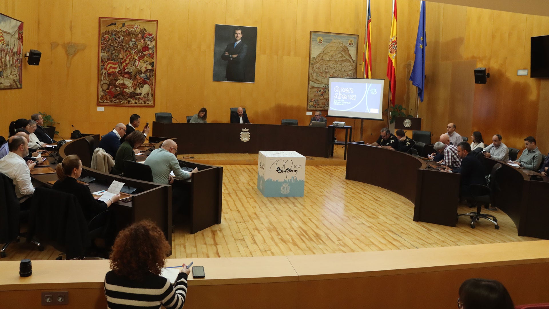 El Consejo de Movilidad conoce a fondo el proyecto Benidorm Open Arena y los avances en la construcción de la rotonda definitiva de la conocida como "curva del Niño" El Consejo de Movilidad conoce a fondo el proyecto Benidorm Open Arena y los avances en la construcción de la rotonda definitiva de la conocida como "curva del Niño"