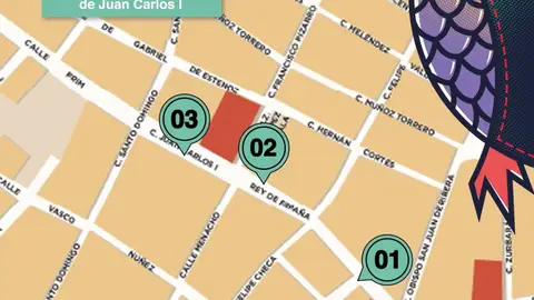 'Murgas unidas de plaza en plaza' se traslada a los soportales de la calle Juan Carlos I de Badajoz por posible lluvia 'Murgas unidas de plaza en plaza' se traslada a los soportales de la calle Juan Carlos I de Badajoz por posible lluvia