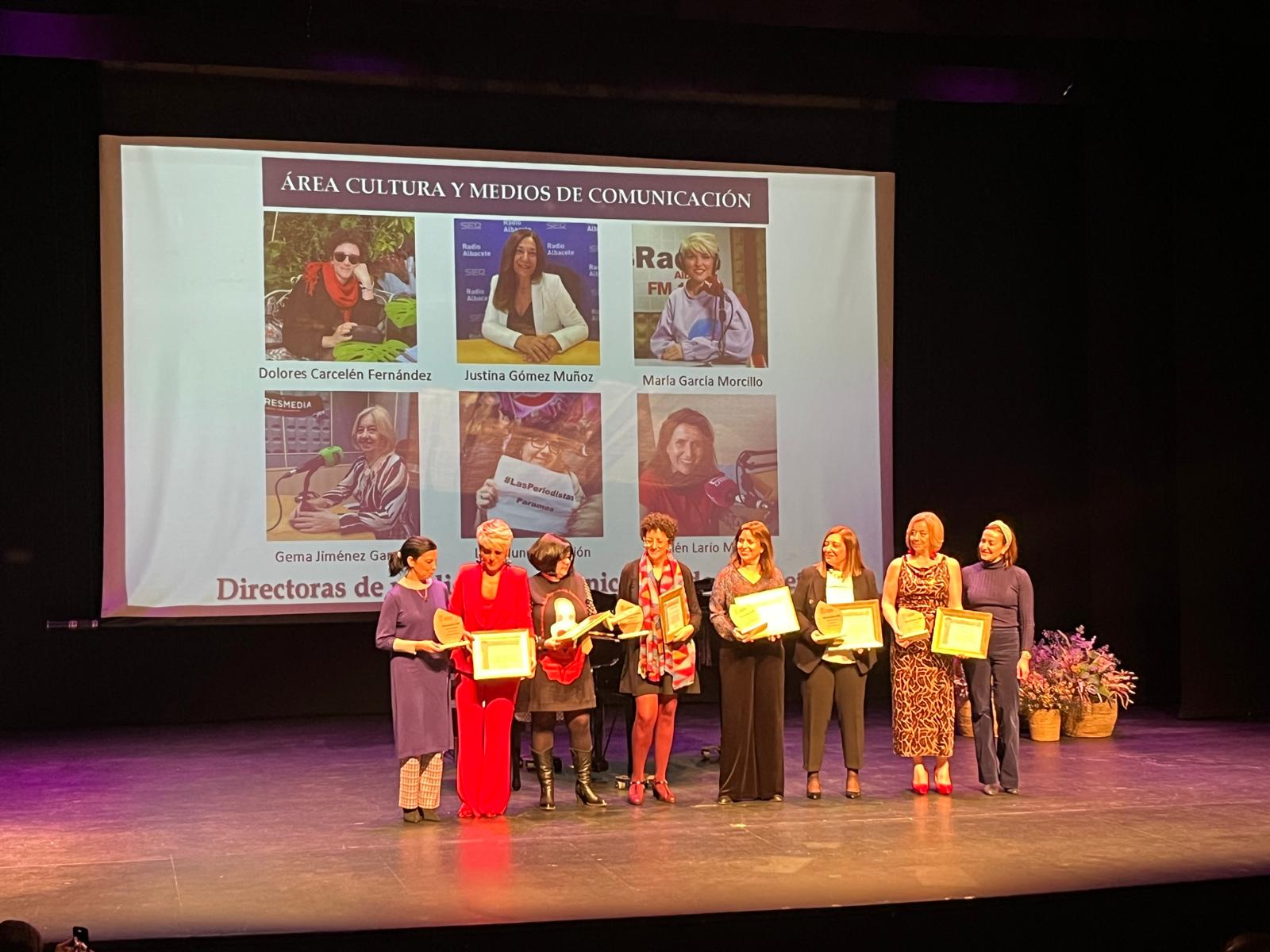 Reconocidas las mujeres albaceteñas por el 8M en la capital Reconocidas las mujeres albaceteñas por el 8M en la capital