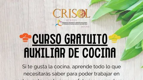 El programa Crisol ofrece un programa de formación en auxiliar de cocinas El programa Crisol ofrece un programa de formación en auxiliar de cocinas