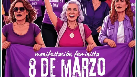Cartel de la manifestación de este año Cartel de la manifestación de este año