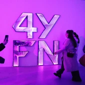 L'entrada del 4YFN, l'espai dedicat a les Startups L'entrada del 4YFN, l'espai dedicat a les Startups