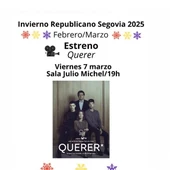 Segovia Decide se suma a los actos por el 8-M con la proyección de ‘Querer’ Segovia Decide se suma a los actos por el 8-M con la proyección de ‘Querer’