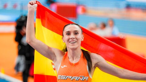 La atleta espa&ntilde;ola Paula Sevilla 